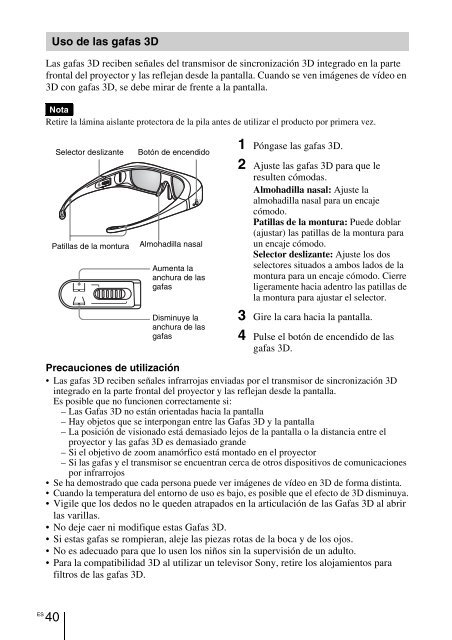 Sony VPL-VW90ES - VPL-VW90ES Consignes d&rsquo;utilisation Fran&ccedil;ais