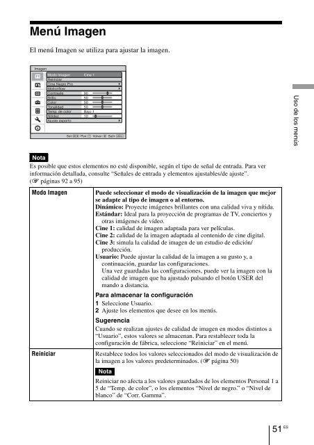 Sony VPL-VW90ES - VPL-VW90ES Consignes d&rsquo;utilisation Fran&ccedil;ais