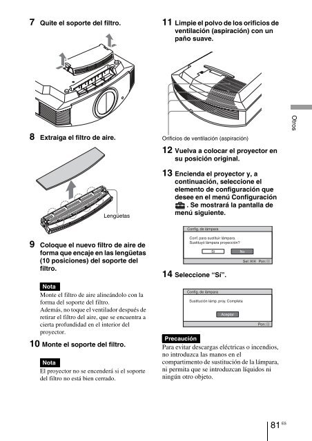 Sony VPL-VW90ES - VPL-VW90ES Consignes d&rsquo;utilisation Fran&ccedil;ais