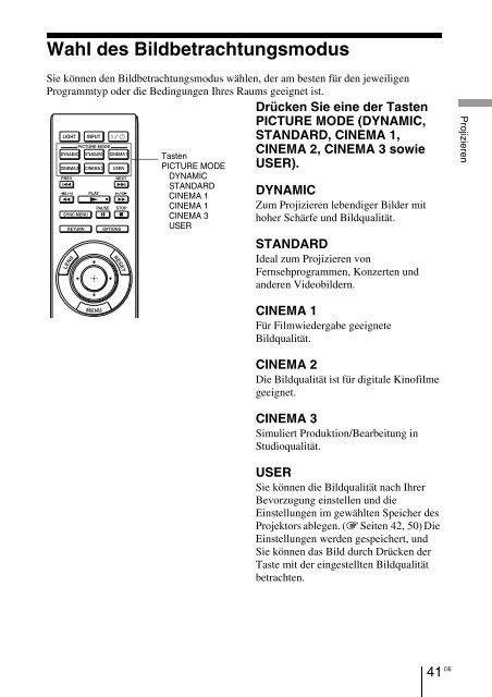 Sony VPL-VW90ES - VPL-VW90ES Consignes d&rsquo;utilisation