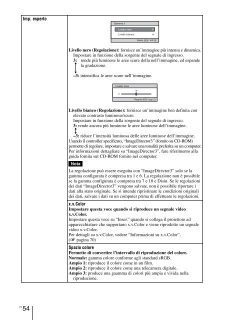 Sony VPL-VW90ES - VPL-VW90ES Consignes d&rsquo;utilisation