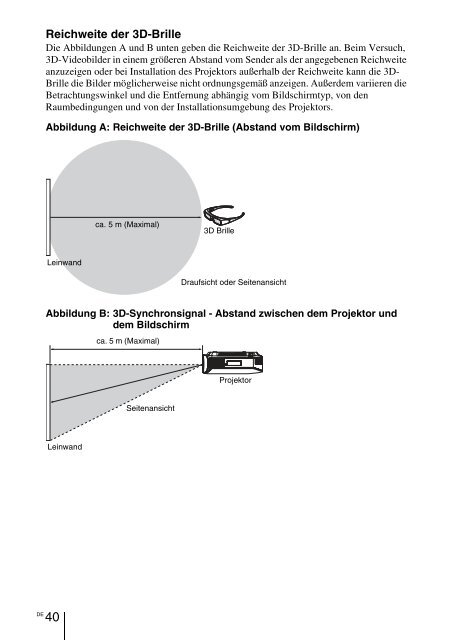 Sony VPL-VW90ES - VPL-VW90ES Consignes d&rsquo;utilisation Allemand