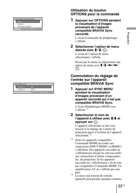 Sony VPL-VW90ES - VPL-VW90ES Consignes d&rsquo;utilisation Allemand