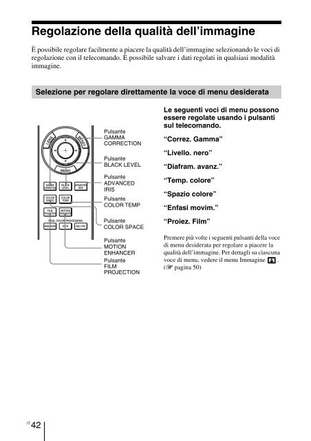 Sony VPL-VW90ES - VPL-VW90ES Consignes d&rsquo;utilisation Espagnol