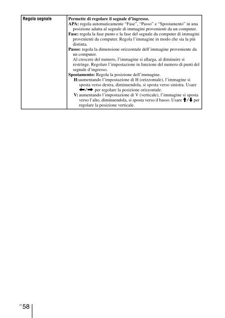 Sony VPL-VW90ES - VPL-VW90ES Consignes d&rsquo;utilisation Italien