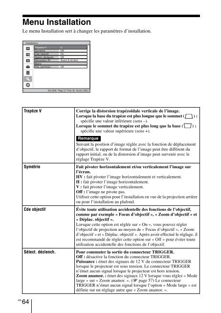 Sony VPL-VW90ES - VPL-VW90ES Consignes d&rsquo;utilisation Italien