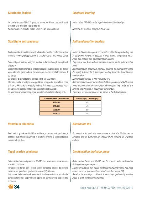 2-THREE-PHASE ASYNCHRONOUS BRAKE MOTORS-FE-FECCL-FECC-series-rev03-10-2017-IE