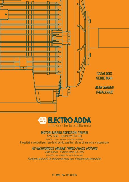 7-ASYNCHRONOUS MARINE THREE-PHASE MOTORS MAR Line