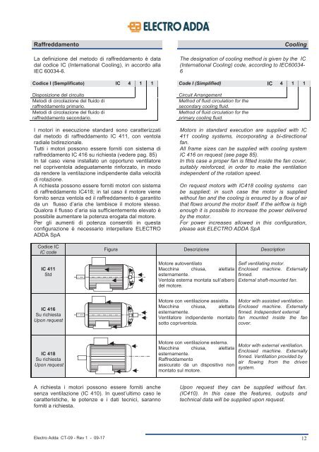 7-ASYNCHRONOUS MARINE THREE-PHASE MOTORS MAR Line