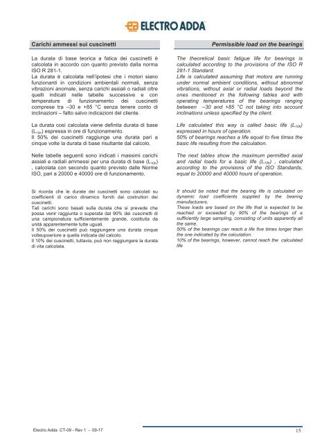 7-ASYNCHRONOUS MARINE THREE-PHASE MOTORS MAR Line