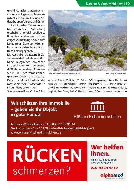 Dahlem & Grunewald extra AUG/SEP 2017