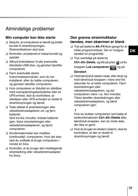 Sony VPCJ11M1E - VPCJ11M1E Guide de d&eacute;pannage Su&eacute;dois