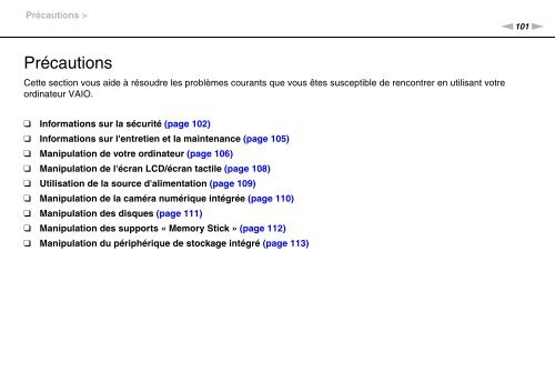 Sony VPCJ11M1E - VPCJ11M1E Mode d'emploi