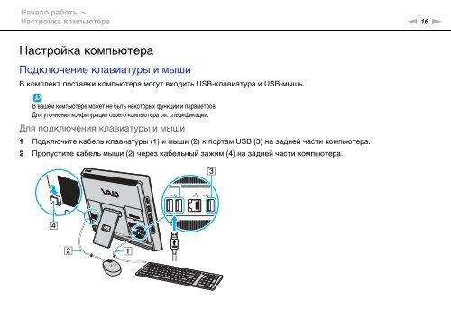 Sony VPCJ11M1E - VPCJ11M1E Mode d'emploi Russe