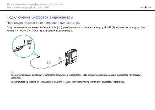 Sony VPCJ11M1E - VPCJ11M1E Mode d'emploi Russe