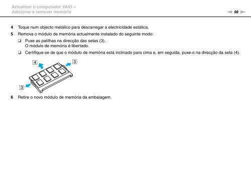 Sony VPCJ11M1E - VPCJ11M1E Mode d'emploi Portugais