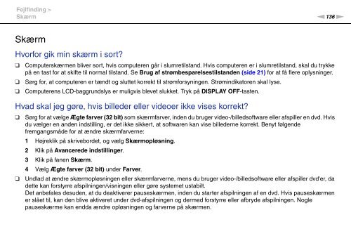 Sony VPCJ11M1E - VPCJ11M1E Mode d'emploi Danois