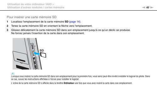 Sony VPCJ11M1E - VPCJ11M1E Mode d'emploi Fran&ccedil;ais