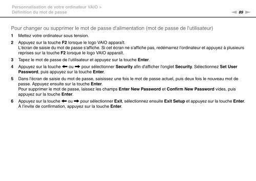 Sony VPCJ11M1E - VPCJ11M1E Mode d'emploi Fran&ccedil;ais