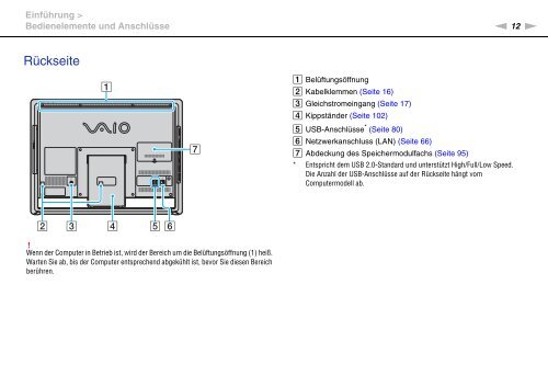 Sony VPCJ11M1E - VPCJ11M1E Mode d'emploi Allemand