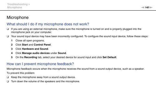 Sony VPCJ11M1E - VPCJ11M1E Mode d'emploi Anglais