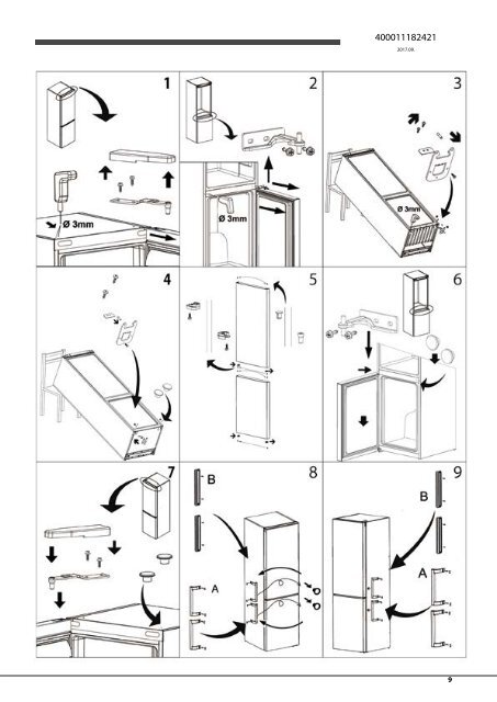 KitchenAid XAL85 T1I X WTD - XAL85 T1I X WTD HU (F102774) Setup and user guide