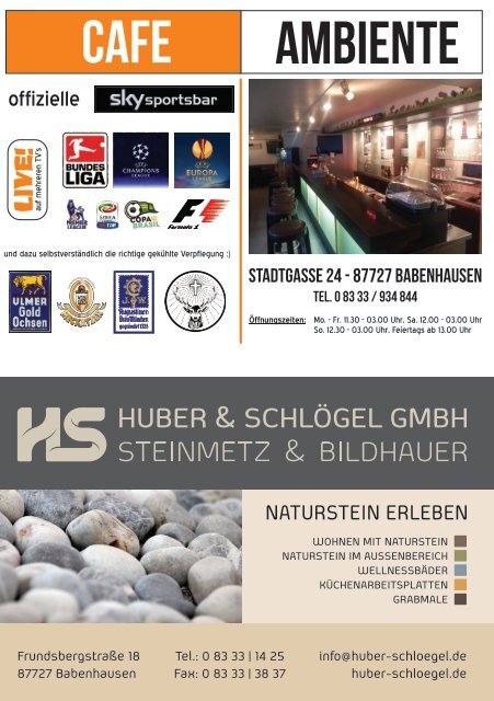 20180414 Fuggermärktler TSV 1862 Babenhausen – TV Erkheim
