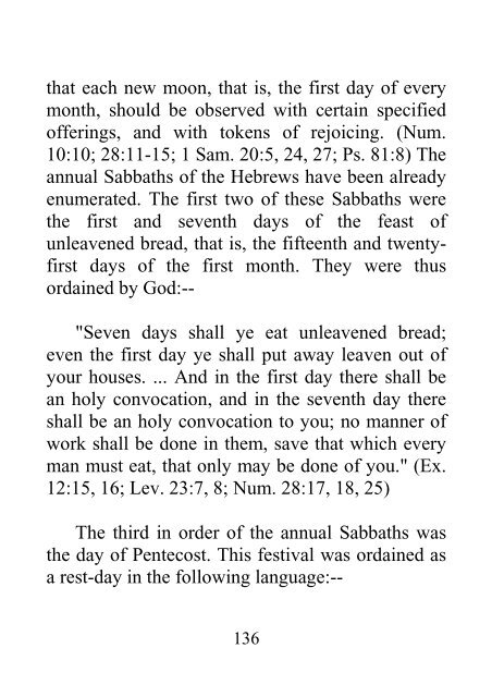 History of the Sabbath and First Day of the Week - John N. Andrews