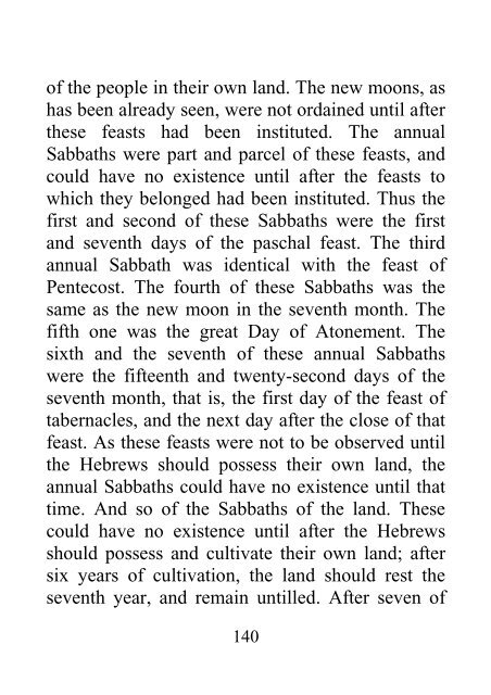 History of the Sabbath and First Day of the Week - John N. Andrews