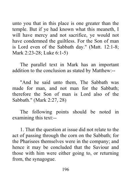 History of the Sabbath and First Day of the Week - John N. Andrews