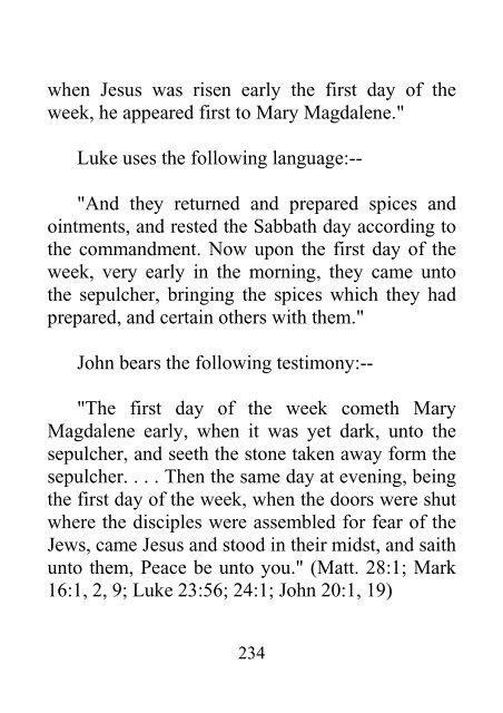 History of the Sabbath and First Day of the Week - John N. Andrews