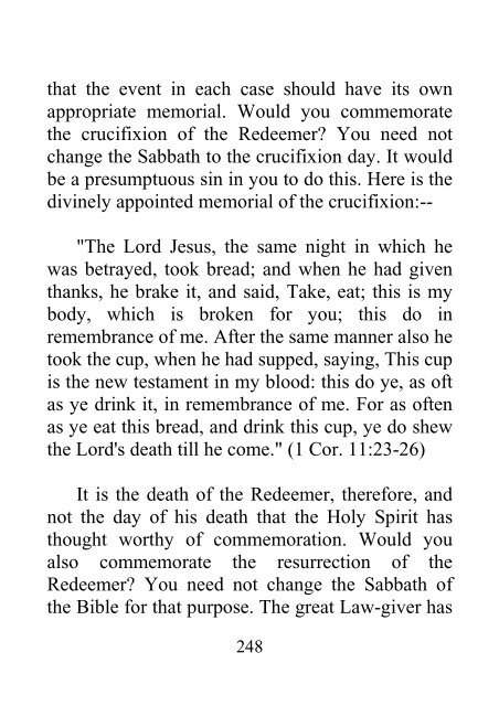 History of the Sabbath and First Day of the Week - John N. Andrews