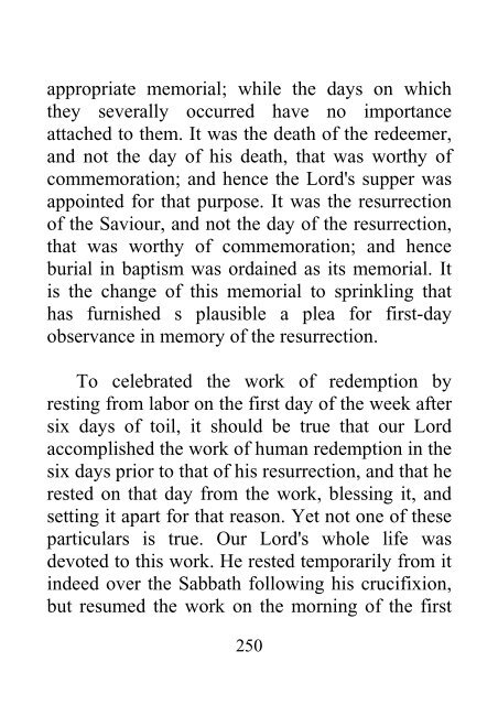 History of the Sabbath and First Day of the Week - John N. Andrews