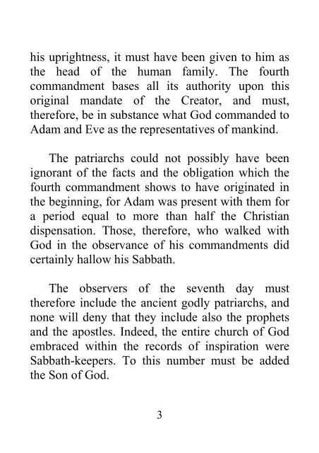 History of the Sabbath and First Day of the Week - John N. Andrews