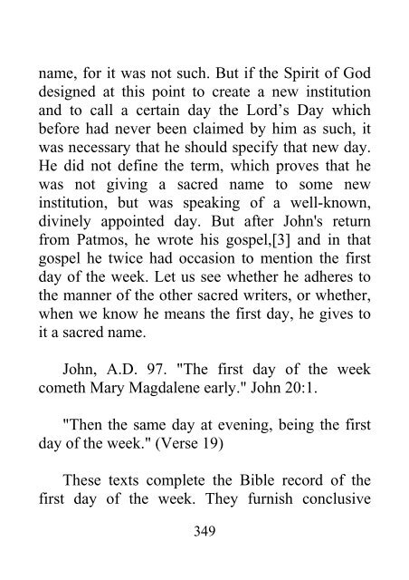 History of the Sabbath and First Day of the Week - John N. Andrews