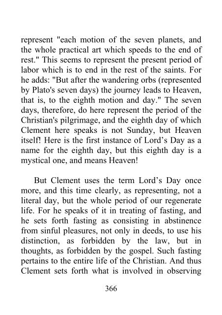 History of the Sabbath and First Day of the Week - John N. Andrews