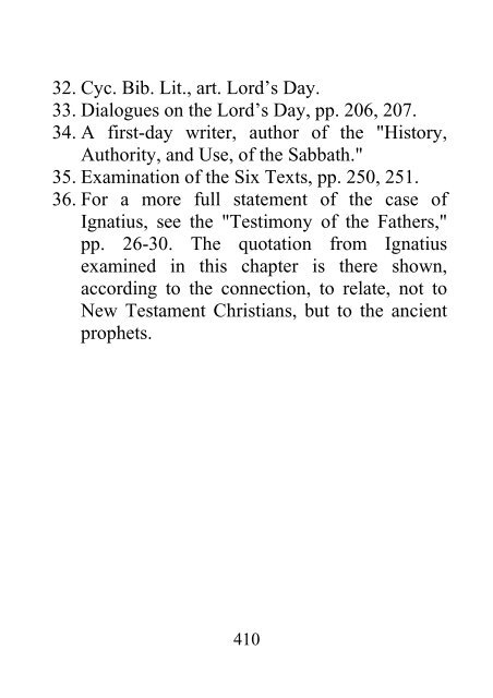 History of the Sabbath and First Day of the Week - John N. Andrews