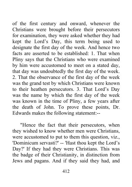 History of the Sabbath and First Day of the Week - John N. Andrews