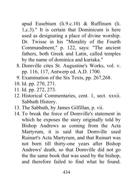 History of the Sabbath and First Day of the Week - John N. Andrews