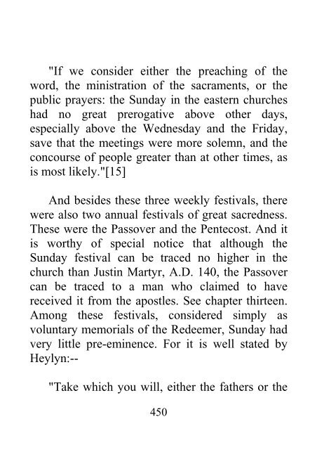 History of the Sabbath and First Day of the Week - John N. Andrews