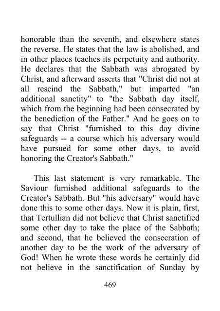 History of the Sabbath and First Day of the Week - John N. Andrews