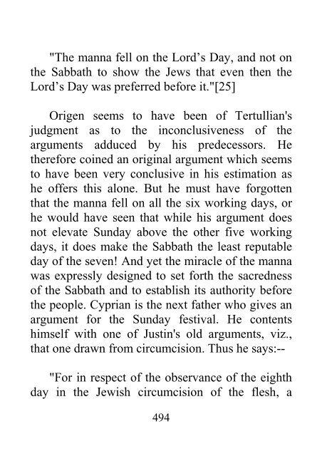 History of the Sabbath and First Day of the Week - John N. Andrews