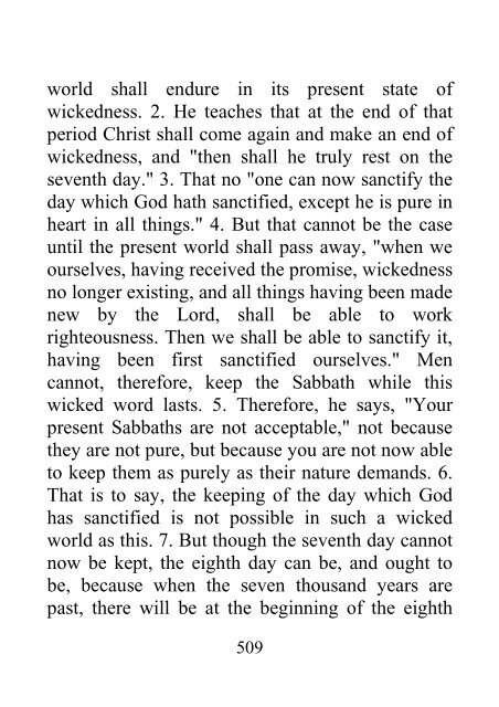 History of the Sabbath and First Day of the Week - John N. Andrews