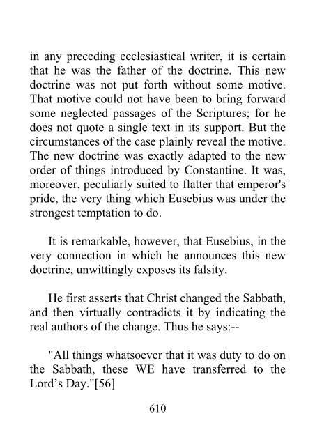 History of the Sabbath and First Day of the Week - John N. Andrews