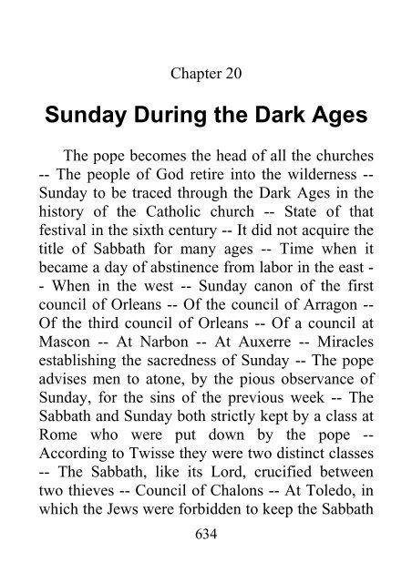 History of the Sabbath and First Day of the Week - John N. Andrews