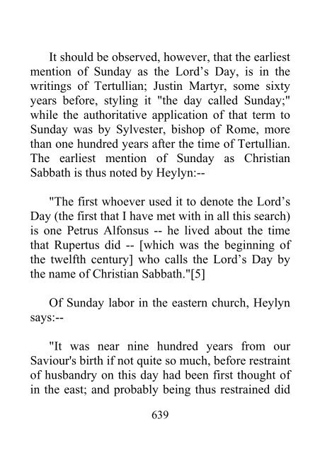 History of the Sabbath and First Day of the Week - John N. Andrews