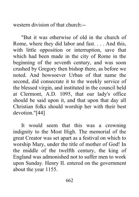 History of the Sabbath and First Day of the Week - John N. Andrews