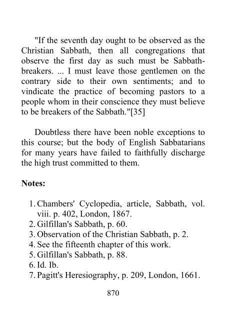 History of the Sabbath and First Day of the Week - John N. Andrews