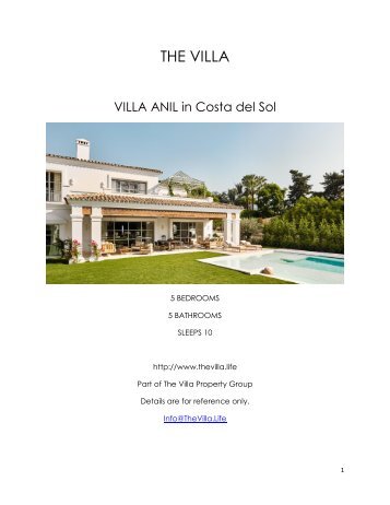 Villa Anil - Costa del Sol