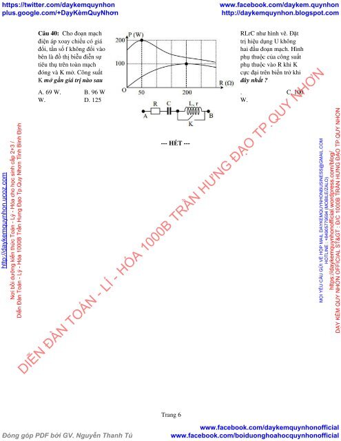 Bộ đề thi thử THPT QG 2018 Các môn TOÁN - LÍ - HÓA Các trường THPT Cả nước CÓ HƯỚNG DẪN GIẢI (Lần 9) [DC14042018]